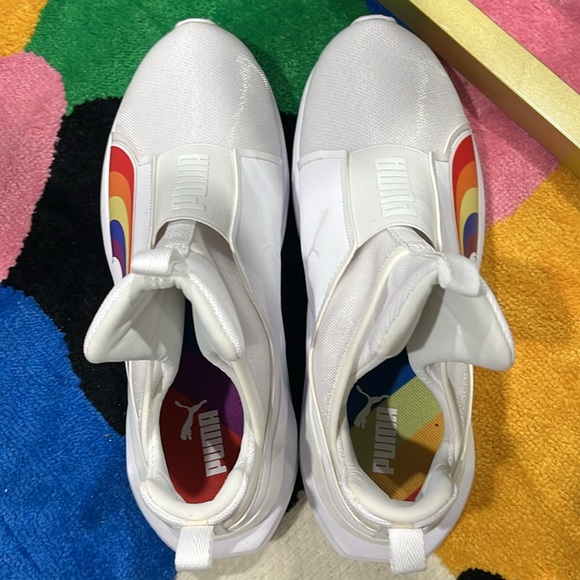 Brand new shoes for sale for women white and rainbow colours - Picture 6 of 6